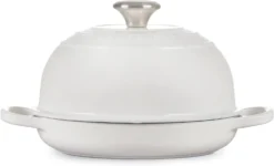 Le Creuset 9 1/2"/1.75 Qt. Signature Enameled Cast Iron Bread Oven - White