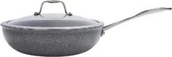 Henckels Capri Granitium 11" Aluminum Nonstick Perfect Pan Plus Lid