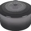 Le Creuset 14 Oz. Stoneware Mini Round Cocotte - Oyster