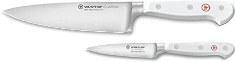 Wusthof Classic White - 2 Pc. Prep Set 1 Wusthof Classic White - 2 Pc. Prep Set