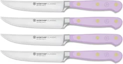 Wusthof Classic Purple Yam - 4 Pc. Steak Knife Set- Personalized Engraving Available