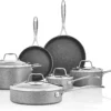 Henckels Capri Granitium 10 Pc. Aluminum Nonstick Cookware Set