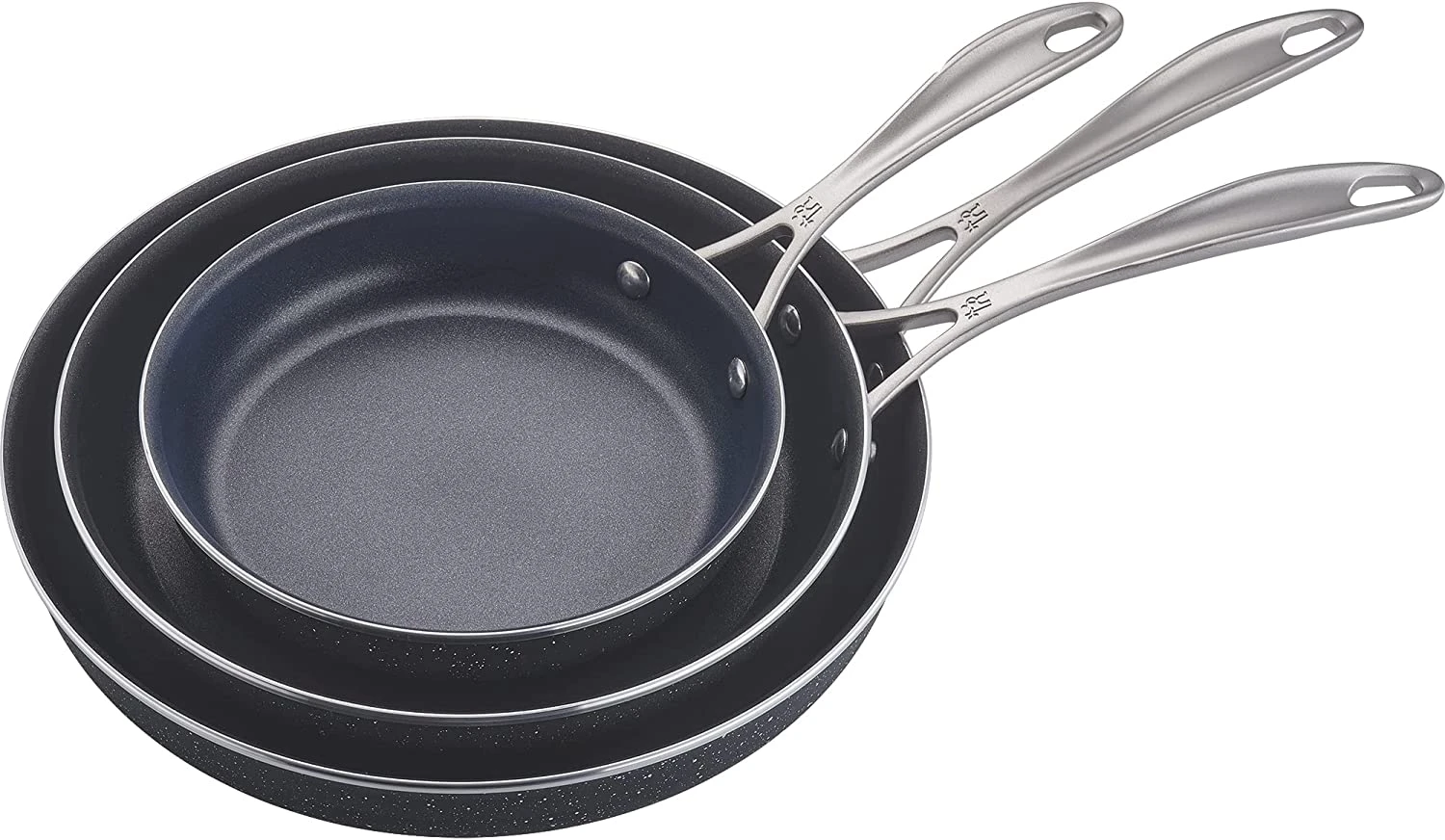 Henckels Capri K2 3 Pc. Aluminum Nonstick Fry Pan Set 1 Henckels Capri K2 3 Pc. Aluminum Nonstick Fry Pan Set