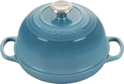 Le Creuset 9 1/2"/1.75 Qt. Signature Enameled Cast Iron Bread Oven - Caribbean