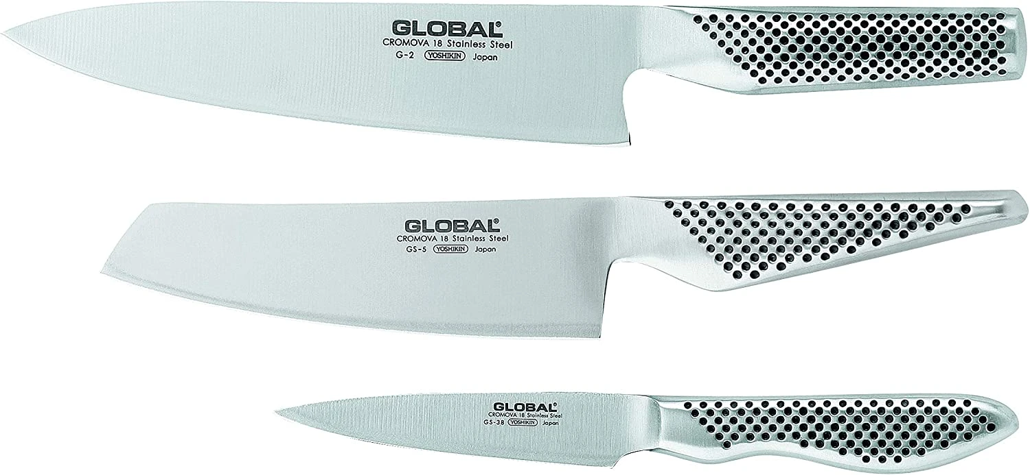 Global G-2538 - 3 Pc Knife Set 1 Global G-2538 - 3 Pc Knife Set