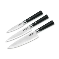 Boker Damascus Black 3-Pc Set