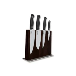 Boker Saga 5-Pc Knife Block Set - G10 Satin
