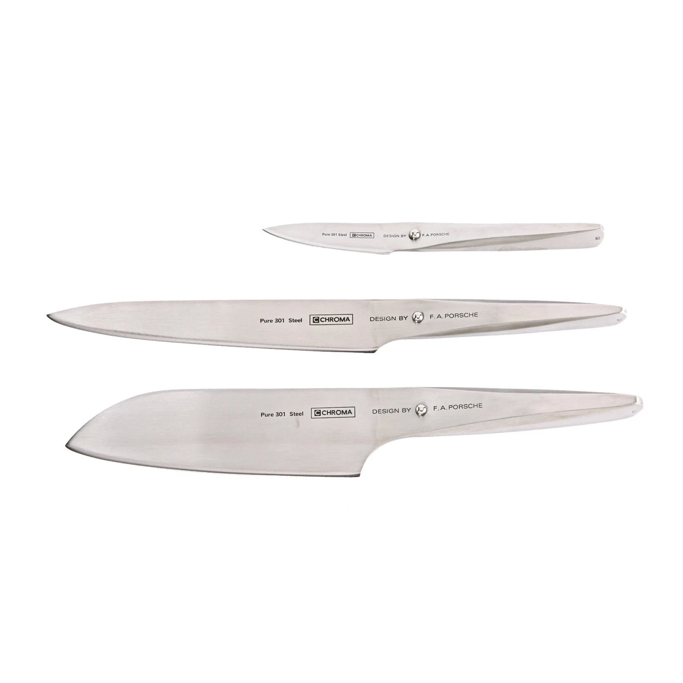 Chroma Type 301: 3 Piece Knife Set 1 Chroma Type 301: 3 Piece Knife Set