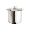 Cristel Casteline Removable Handle - 10 Qt Stockpot W/Lid