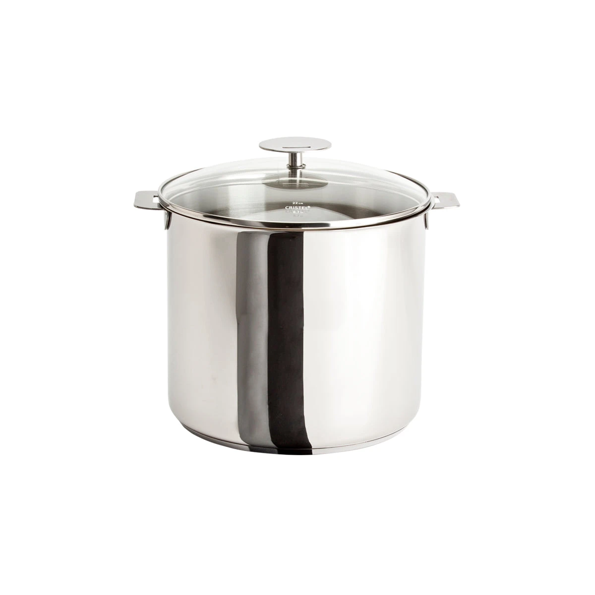Cristel Casteline Removable Handle - 5.5 Qt Stockpot W/Lid 1 Cristel Casteline Removable Handle - 5.5 Qt Stockpot W/Lid