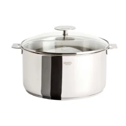 Cristel Casteline Removable Handle - 7.5 Qt Stew Pan W/Lid