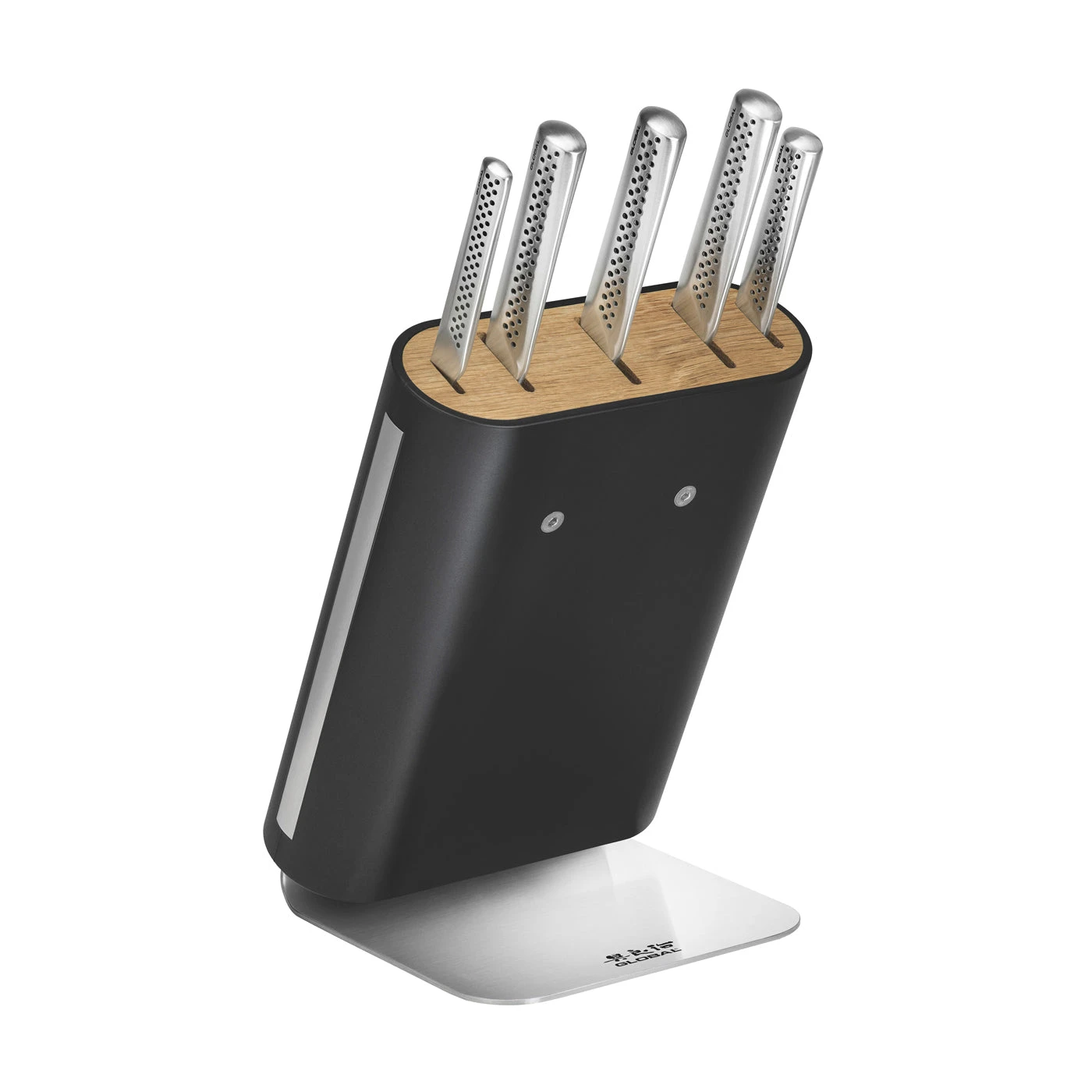 Global Ukon GU-6001 - 6 Pc. Knife Block Set 1 Global Ukon GU-6001 - 6 Pc. Knife Block Set
