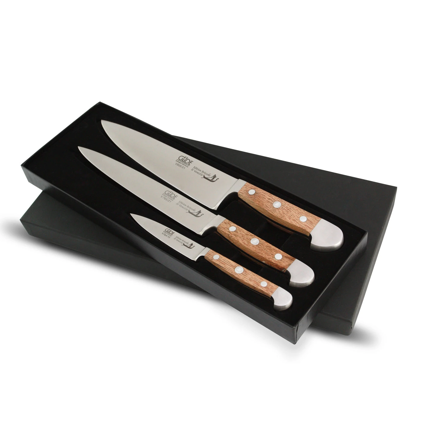 Güde Briccole Di Venezia - 3-Piece Knife Set 1 Güde Briccole Di Venezia - 3-Piece Knife Set