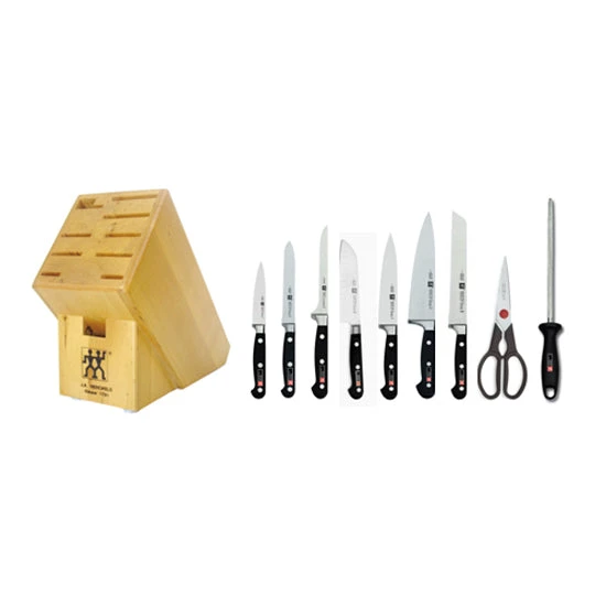 Henckels Professional "S" - 10 Pc. Knife Block Set 1 Henckels Professional "S" - 10 Pc. Knife Block Set