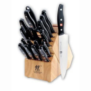 Henckels Twin Signature - 19 Pc. Knife Block Set 1 Henckels Twin Signature - 19 Pc. Knife Block Set