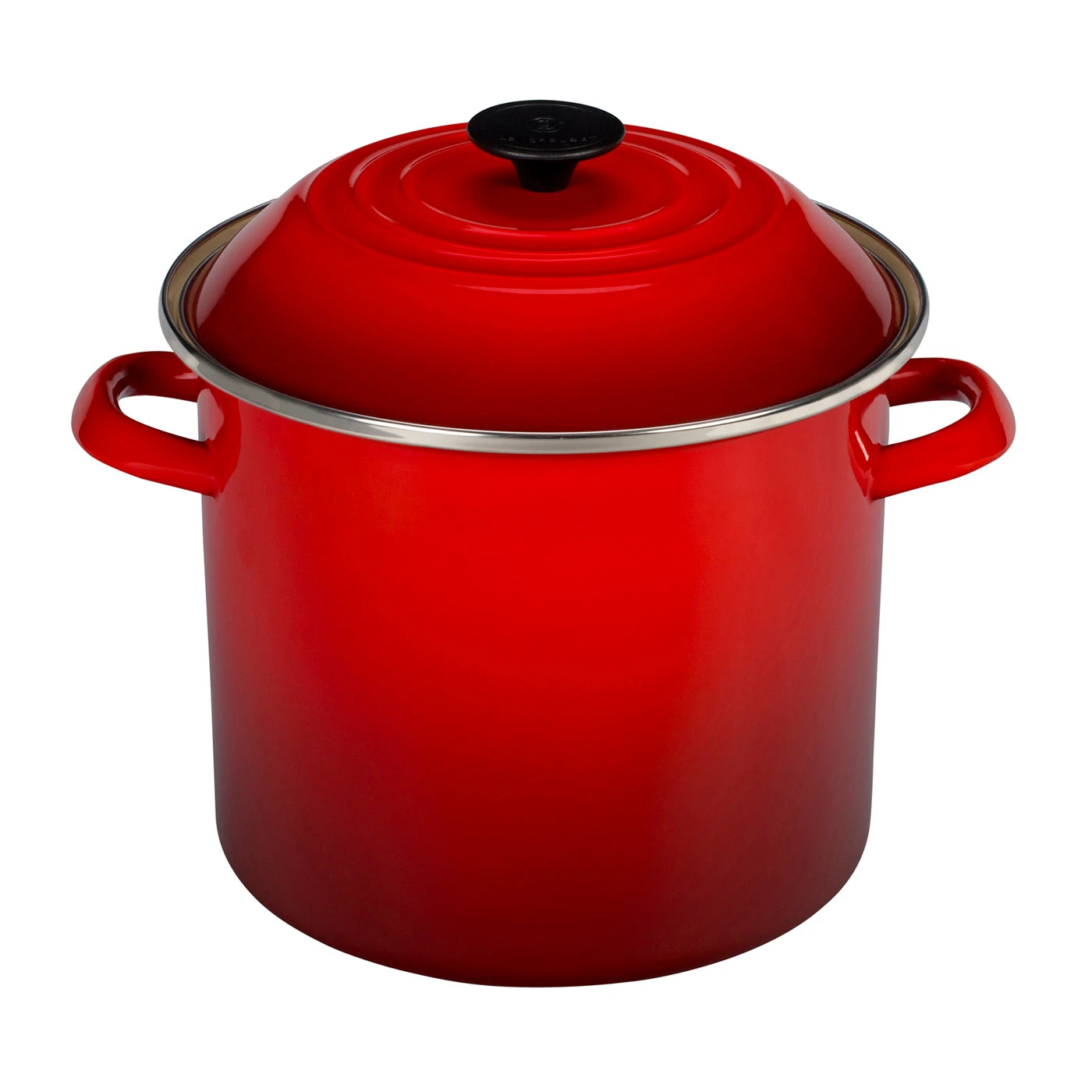 Le Creuset 16 Qt. Stockpot - Cerise 1 Le Creuset 16 Qt. Stockpot - Cerise