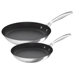 Le Creuset 2-Piece Nonstick Fry Pan Set - Stainless Steel