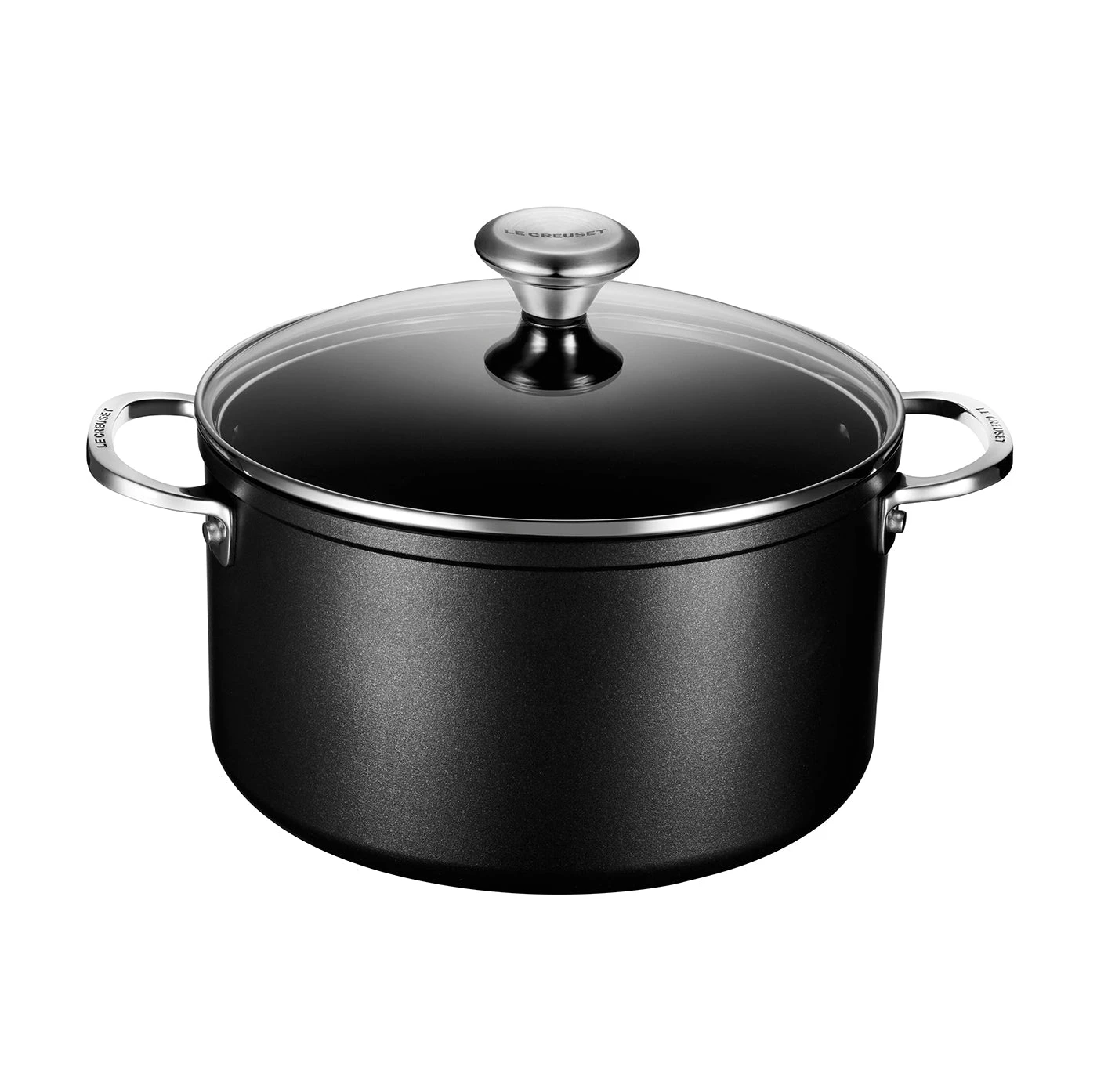 Le Creuset 6 1/3 Qt. Stockpot W/Glass Lid - Toughened Nonstick PRO 1 Le Creuset 6 1/3 Qt. Stockpot W/Glass Lid - Toughened Nonstick PRO