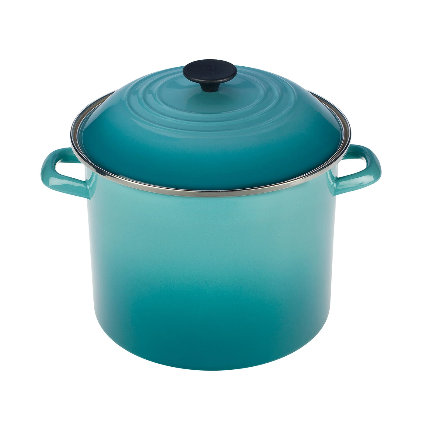 Le Creuset 8 Qt. Stockpot - Caribbean 1 Le Creuset 8 Qt. Stockpot - Caribbean