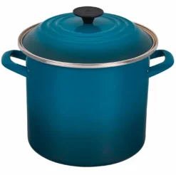 Le Creuset 8 Qt. Stockpot - Deep Teal