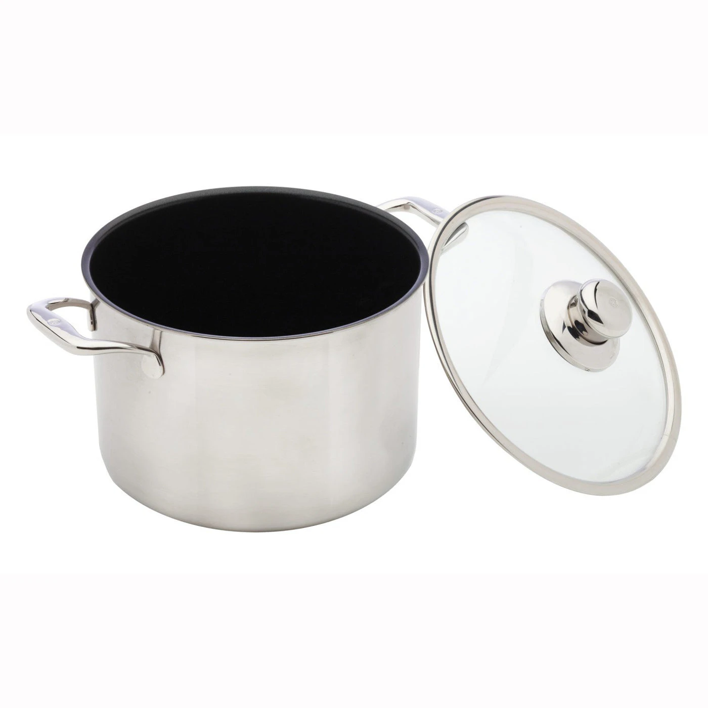 Swiss Diamond - 9.5" Prestige Clad Stock Pot W/Lid 1 Swiss Diamond - 9.5" Prestige Clad Stock Pot W/Lid