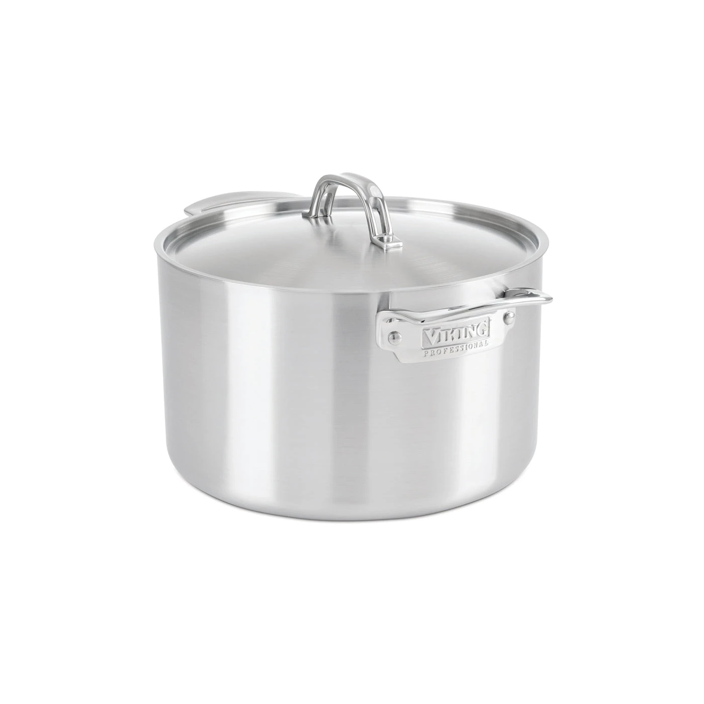 Viking 5-Ply Professional - 8 Qt. Stock Pot W/Lid - Satin Finish 1 Viking 5-Ply Professional - 8 Qt. Stock Pot W/Lid - Satin Finish