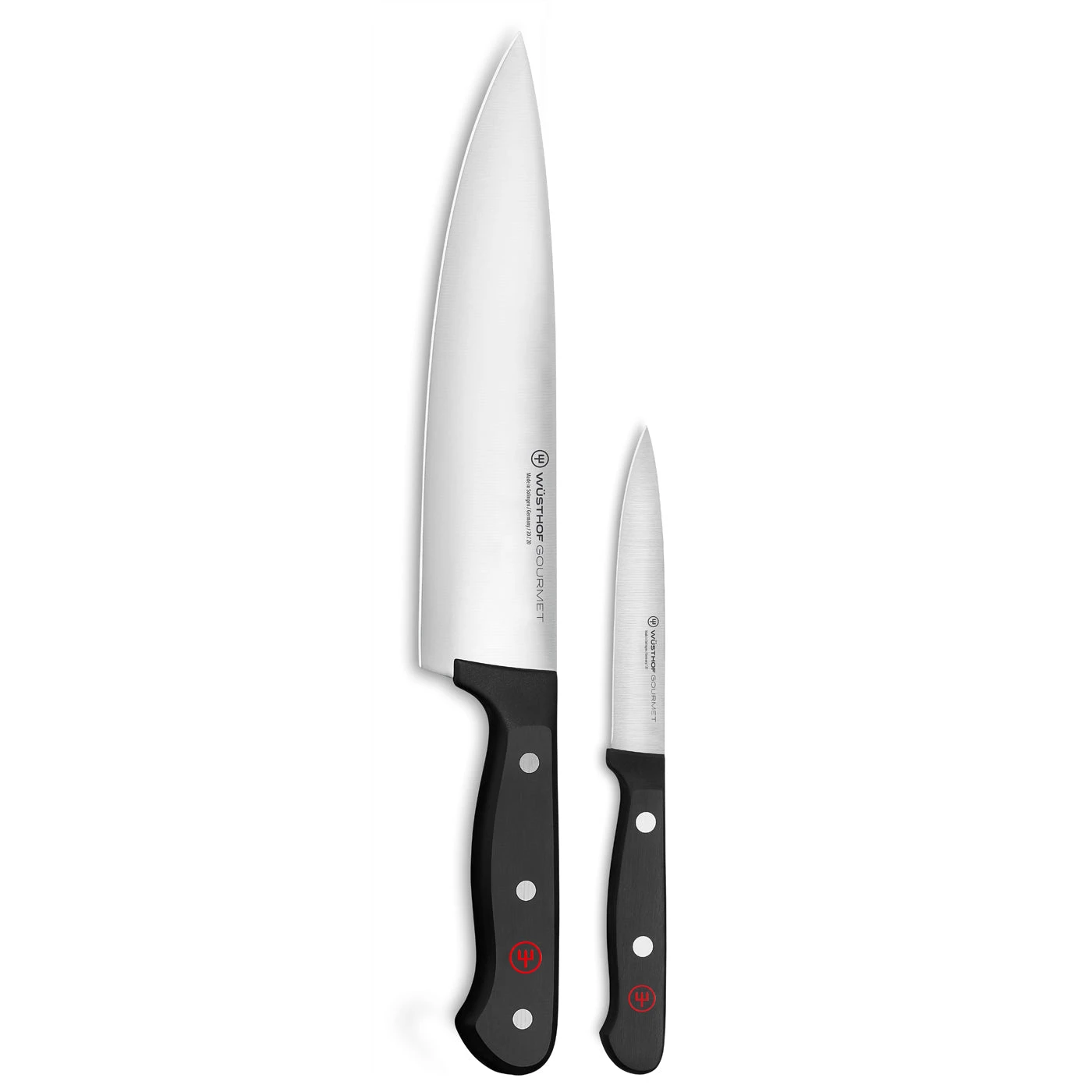 Wusthof Gourmet - 2 Pc. Chef's Knife Set- Personalized Engraving Available 1 Wusthof Gourmet - 2 Pc. Chef's Knife Set- Personalized Engraving Available